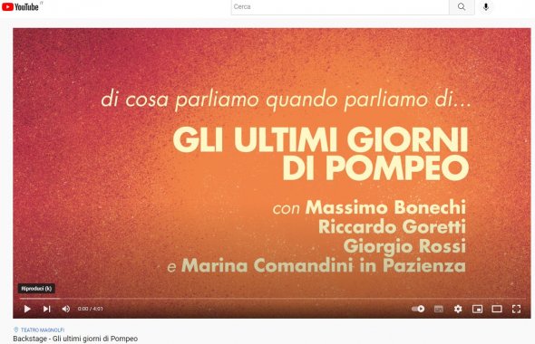 Gli ultimi giorni di Pompeo