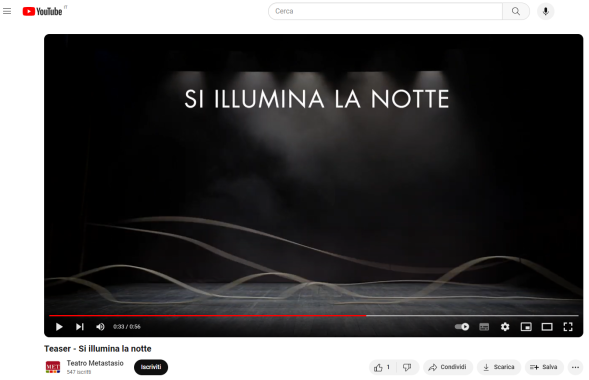 Si illumina la notte